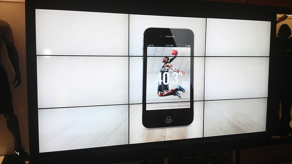 Moove TL55N1 – 55" Narrow Bezel LCD Videowall Display | 1.8mm Bezel to Bezel LCD Videowall Display ScreenMoove