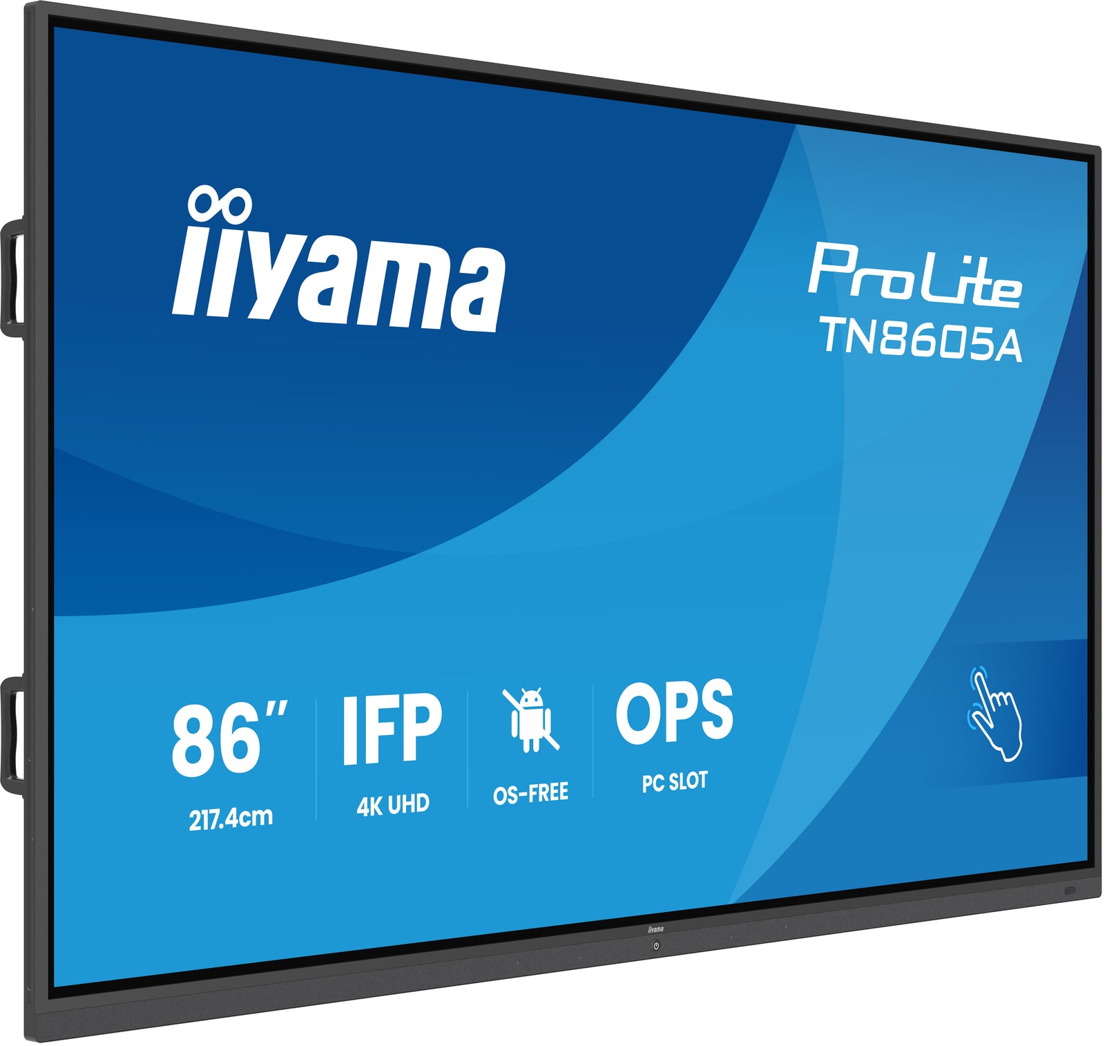 iiyama ProLite TN8605A-B1AG 86" 4K UHD OS-Free Professional Touch Display Interactive Touchscreen Display iiyama