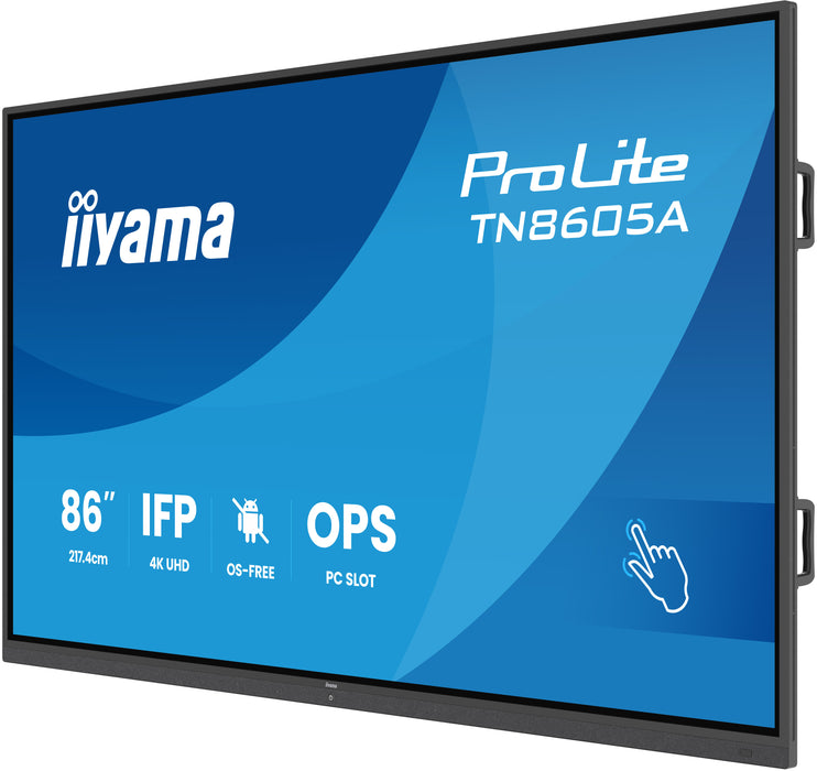 iiyama ProLite TN8605A-B1AG 86" 4K UHD OS-Free Professional Touch Display