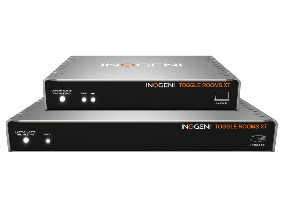INOGENI TOGGLE ROOMS XT 3-Host USB/HDMI Switcher with Extension for Large Meeting Spaces Inogeni HDMI Switcher Inogeni