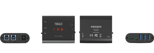 Inogeni USB 3.0 Devices to 2 PCs Switcher | TOGGLE Video Signal Converters Inogeni