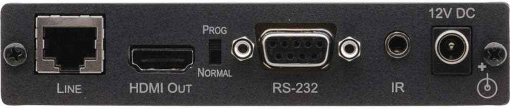 Kramer Electronics 4K60 4:2:0 HDMI HDCP 2.2 Receiver with RS-232 and IR Over Long-Reach HDBaseT | TP-580R AV Extender Kramer