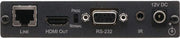 Kramer Electronics 4K60 4:2:0 HDMI HDCP 2.2 Receiver with RS-232 and IR Over Long-Reach HDBaseT | TP-580R AV Extender Kramer