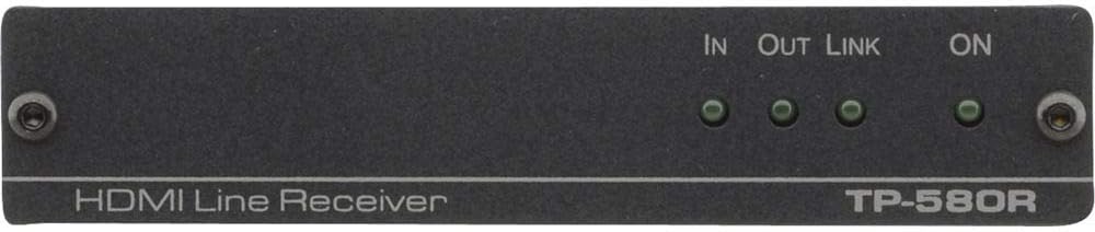 Kramer Electronics 4K60 4:2:0 HDMI HDCP 2.2 Receiver with RS-232 and IR Over Long-Reach HDBaseT | TP-580R AV Extender Kramer
