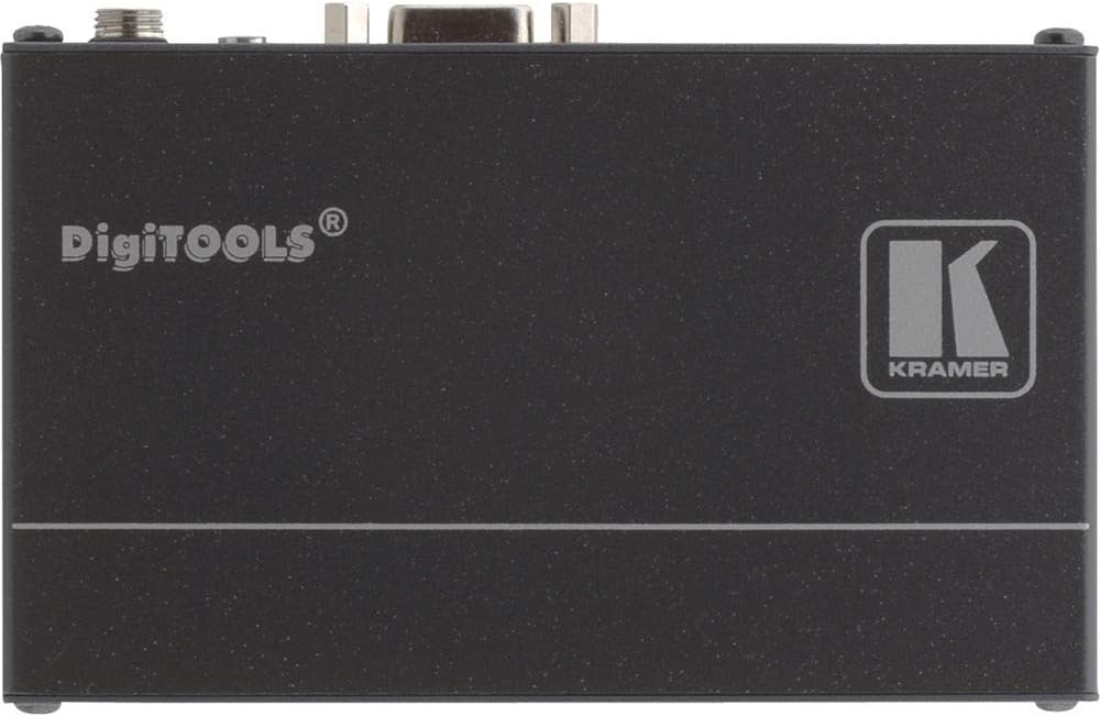 Kramer Electronics 4K60 4:2:0 HDMI HDCP 2.2 Receiver with RS-232 and IR Over Long-Reach HDBaseT | TP-580R AV Extender Kramer