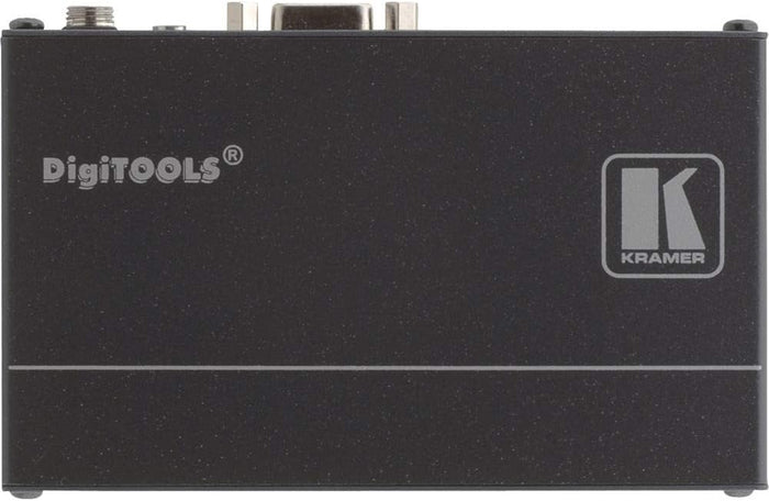 Kramer Electronics 4K60 4:2:0 HDMI HDCP 2.2 Receiver with RS-232 and IR Over Long-Reach HDBaseT | TP-580R AV Extender Kramer