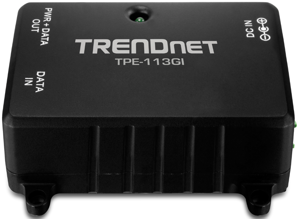 Trendet Gigabit Power over Ethernet (PoE) Injector | TPE-113GI Adapter / Converter Trendnet