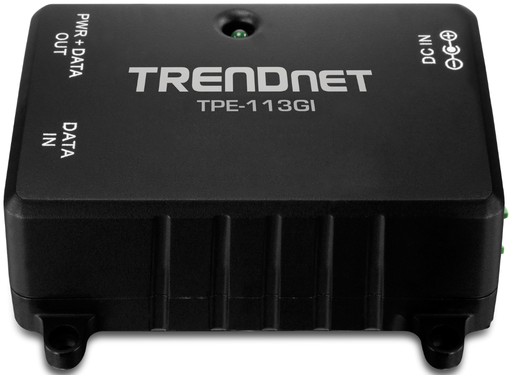 Trendet Gigabit Power over Ethernet (PoE) Injector | TPE-113GI