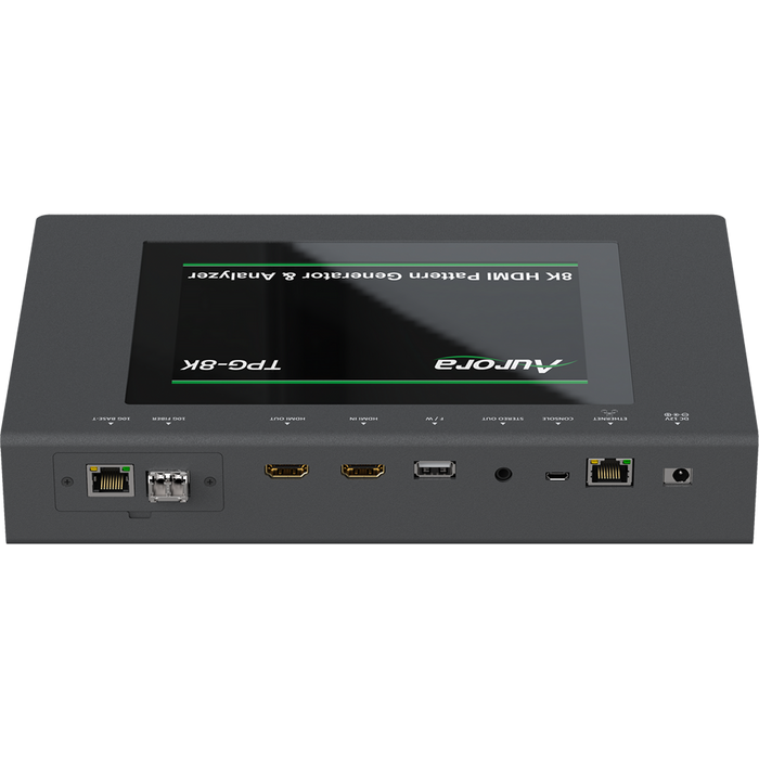 Aurora Multimedia TPG-8K 8K HDMI 2.1 Test Pattern Generator & Analyzer Test & Measurement Device Aurora
