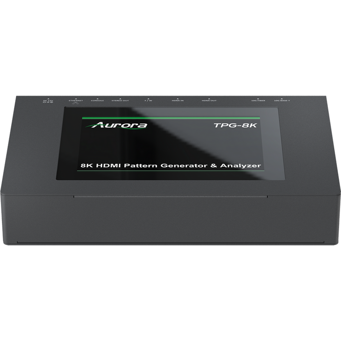 Aurora Multimedia TPG-8K 8K HDMI 2.1 Test Pattern Generator & Analyzer Test & Measurement Device Aurora