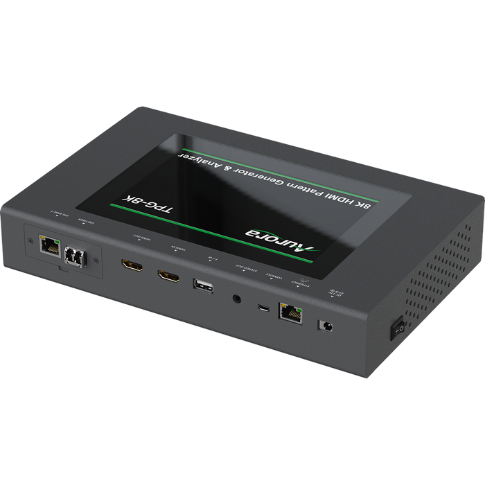 Aurora Multimedia TPG-8K 8K HDMI 2.1 Test Pattern Generator & Analyzer Test & Measurement Device Aurora