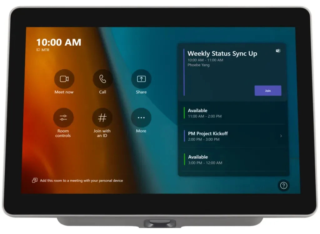 ViewSonic TeamJoin™ TRS10 Computing Engine and Touch Console for Microsoft Teams Rooms Video Conferencing System ViewSonic