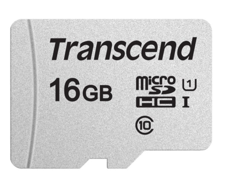 Transcend MicroSDHC 300S 16GB - TS16GUSD300S