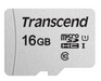 Transcend MicroSDHC 300S 16GB - TS16GUSD300S