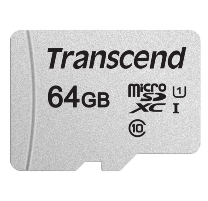 Transcend MicroSD Card SDHC 300S 64GB