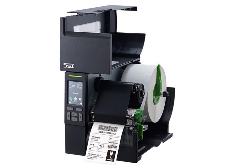 TSC MB241 203 DPI, Wi-Fi, RFID, Touch LCD Industrial Label Printer | MB241T-A001-0202