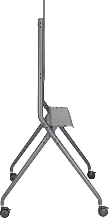 V7 TV Cart Trolley Rolling Stand | TVCART4 Large Flat Screen Display Trolley V7