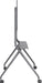 V7 TV Cart Trolley Rolling Stand | TVCART4 Large Flat Screen Display Trolley V7