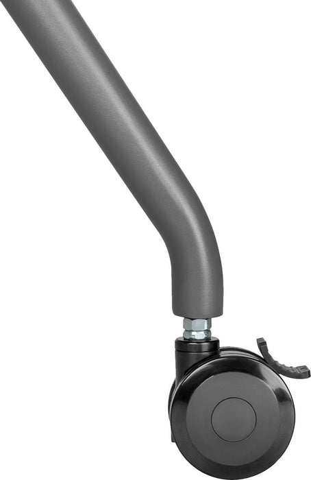 V7 TV Cart Trolley Rolling Stand | TVCART4 Large Flat Screen Display Trolley V7