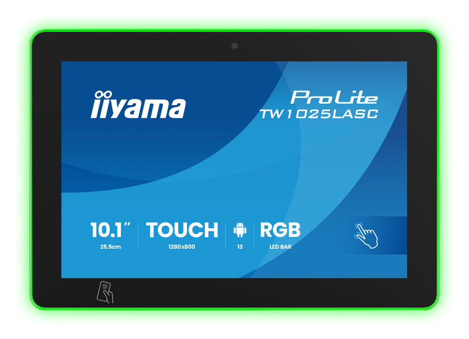 iiyama ProLite TW1025LASC-B3PNR 10.1" 25ms WXGA PCAP 10pt Touchscreen Monitor Touchscreen Monitor iiyama