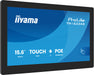 iiyama ProLite TW1623AS-B3P 15.6" Full HD PCAP 10pt Touchscreen Touchscreen Monitor iiyama