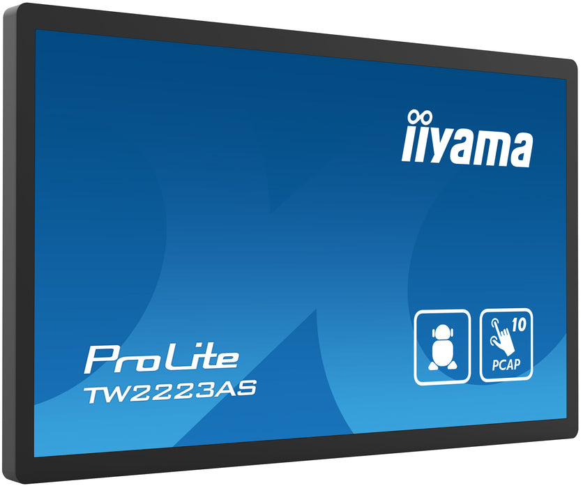 iiyama ProLite TW2223AS-B1 21.5” Full HD PCAP 10pt Interactive Touch Panel