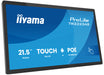 iiyama ProLite TW2223AS-B3P 21.5" 14ms Full HD PCAP 10PT Interactive TouchScreen Touchscreen Monitor iiyama