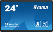 iiyama ProLite TW2424AS-B1 23.8” Full HD PCAP 10pt Interactive Touch Panel Touchscreen Monitor iiyama