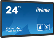 iiyama ProLite TW2424AS-B1 23.8” Full HD PCAP 10pt Interactive Touch Panel Touchscreen Monitor iiyama