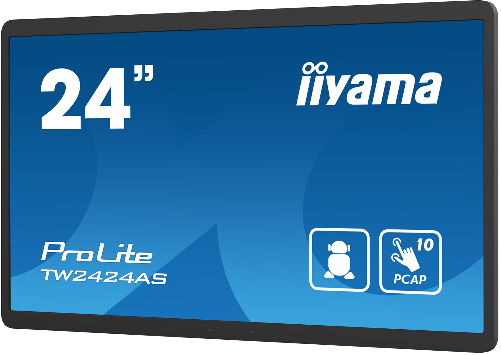 iiyama ProLite TW2424AS-B1 23.8” Full HD PCAP 10pt Interactive Touch Panel Touchscreen Monitor iiyama