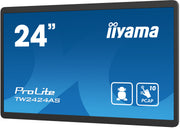 iiyama ProLite TW2424AS-B1 23.8” Full HD PCAP 10pt Interactive Touch Panel Touchscreen Monitor iiyama
