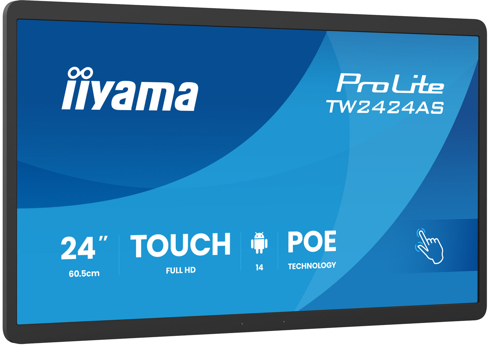 iiyama ProLite TW2424AS-B3P 24″ Full HD PCAP 10pt Android Touch Panel Touchscreen Monitor iiyama