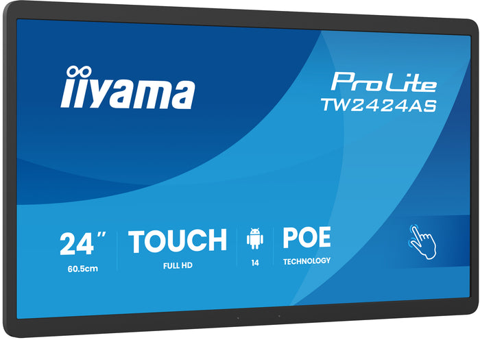 iiyama ProLite TW2424AS-B3P 24″ Full HD PCAP 10pt Android Touch Panel Touchscreen Monitor iiyama