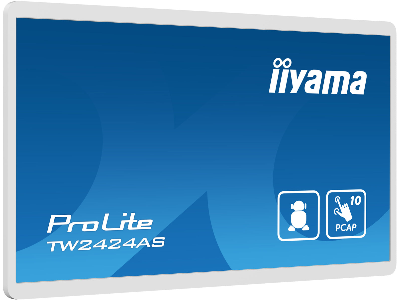 iiyama ProLite TW2424AS-W1 23.8” Full HD PCAP 10pt Interactive Touch Panel - (Open Box) Touchscreen Monitor iiyama