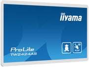 iiyama ProLite TW2424AS-W1 23.8” Full HD PCAP 10pt Interactive Touch Panel - (Open Box) Touchscreen Monitor iiyama