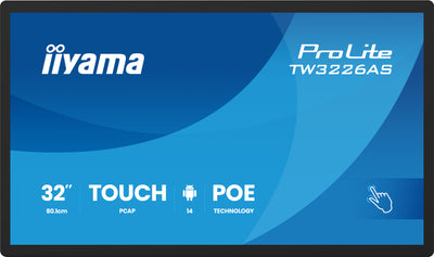 iiyama ProLite TW3226AS-B3P 32" PCAP 10pt Touchscreen PC Touchscreen Monitor iiyama