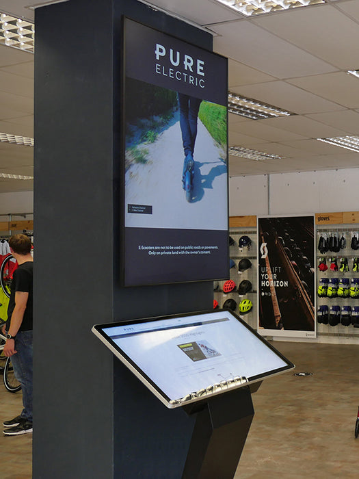 Moove TWP55B – 55" Windows PCAP Touchscreen Kiosks Touchscreen Kiosk ScreenMoove