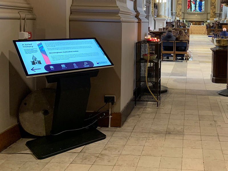 Moove SMB43B – 43" Windows PCAP Touchscreen Kiosks Self-Service Kiosk ScreenMoove