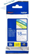 Brother TZE243 Label-Making Tape Blue On White