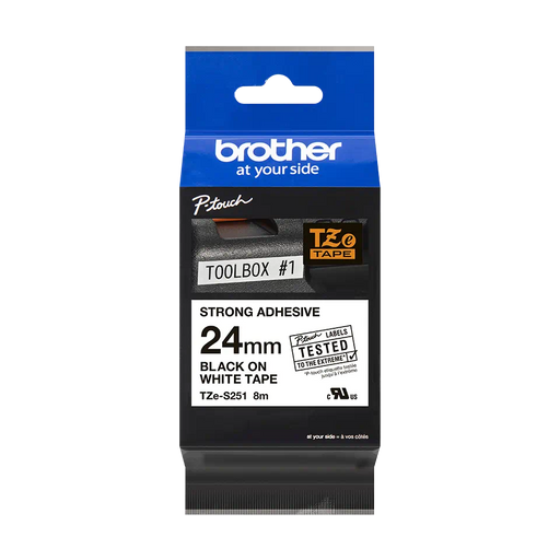 Brother TZES251 Extra Strength Adhesive Tape