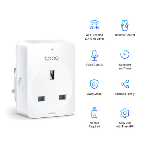 TP-Link TAPO P100 Mini Smart Wi-Fi Socket