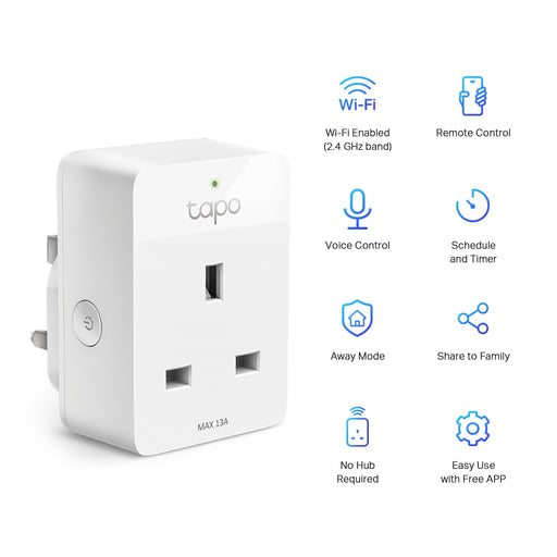 TP-Link TAPO P105(1-PACK) Mini Smart Wi-Fi Plug