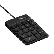 Targus 18-Key Wired Numeric Keypad with USB-A/USB-C & Eco-Friendly Design – Black | AKP13GL Keyboard & Mouse Targus