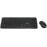 Targus 2.4GHz Wireless Keyboard & Mouse Combo – Spanish QWERTY, Black | AKM610ES
