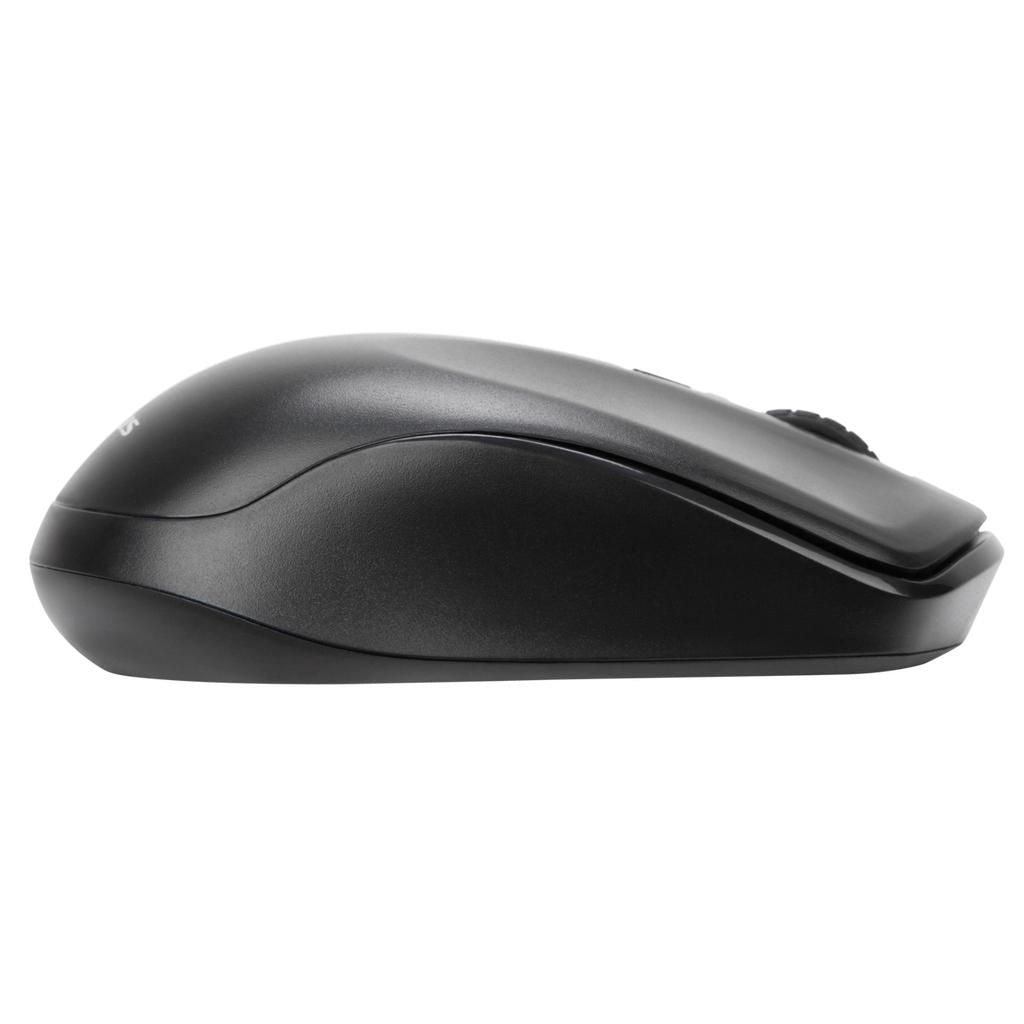 Targus 2.4GHz Wireless Keyboard & Mouse Combo – Spanish QWERTY, Black | AKM610ES Keyboard & Mouse Targus