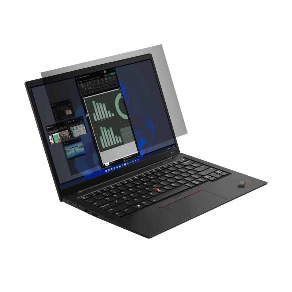 Targus 4Vu 14" Laptop Privacy Screen Filter 16:10 with Antimicrobial & Anti-Glare Protection | ASF14W0GL Privacy Screen Filter Targus