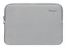 Targus Chromatic 15–16" Laptop Sleeve with Plush Velboa Lining – Grey | TBS98304GL