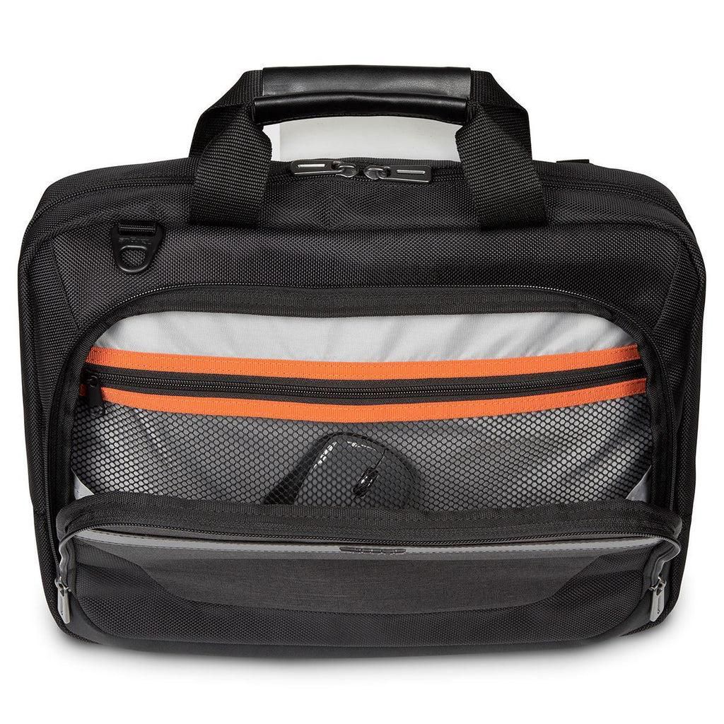 Targus CitySmart 12–14" Laptop Briefcase with Multi-Fit Protection – Black/Grey | TBT913GL Bag & Case Targus