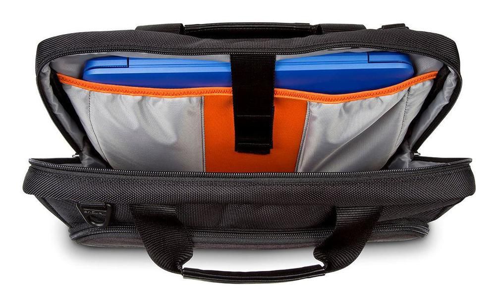 Targus CitySmart 12–14" Laptop Briefcase with Multi-Fit Protection – Black/Grey | TBT913GL Bag & Case Targus