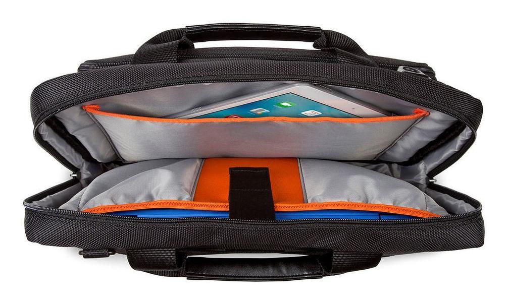 Targus CitySmart 12–14" Laptop Briefcase with Multi-Fit Protection – Black/Grey | TBT913GL Bag & Case Targus